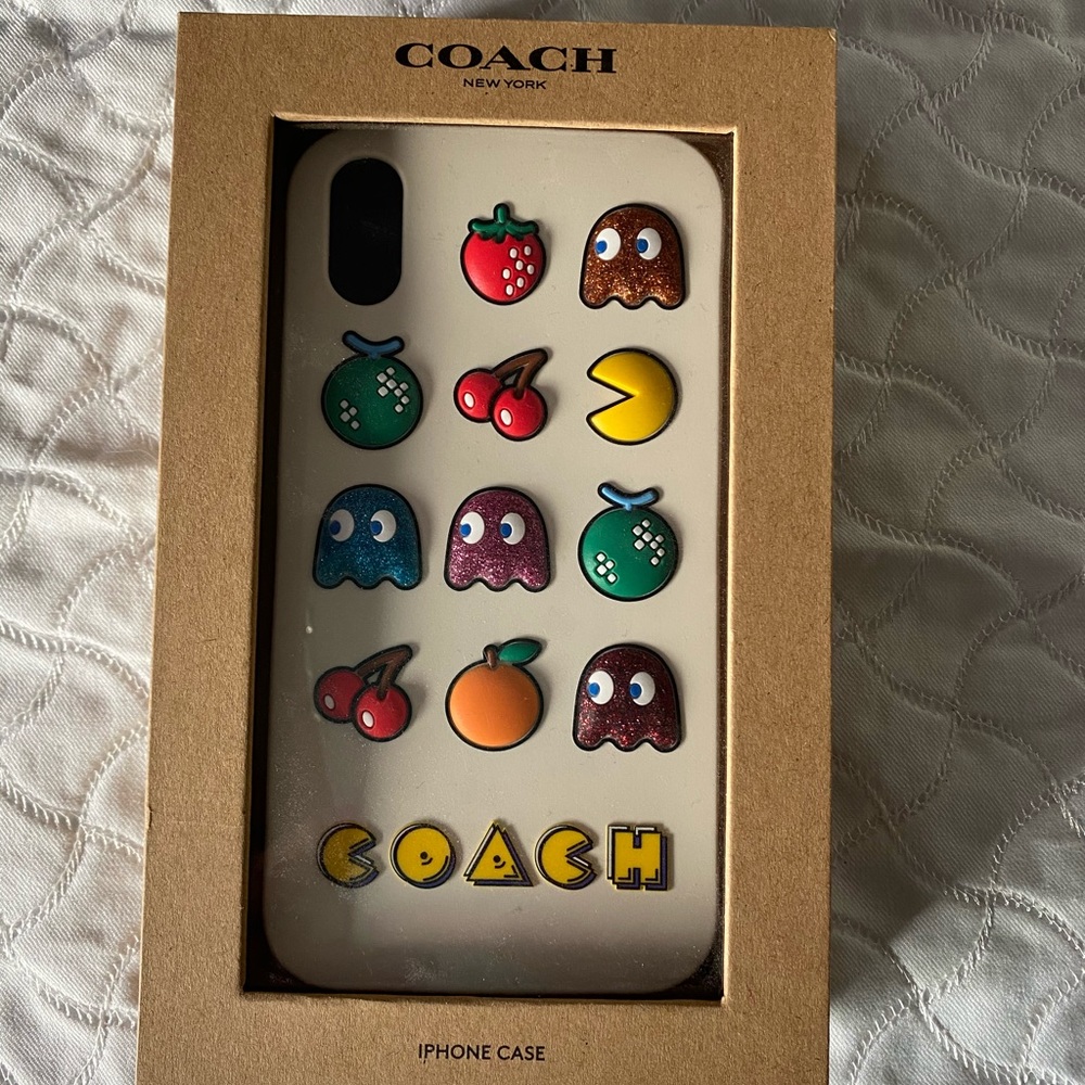 Coach Pac Man Phone Case (iPhone 10 XR)
